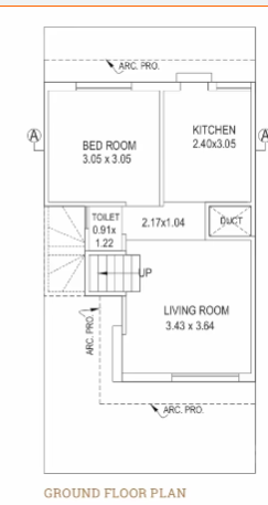 westgate majestique Floor Plan Ground Floor Plan
