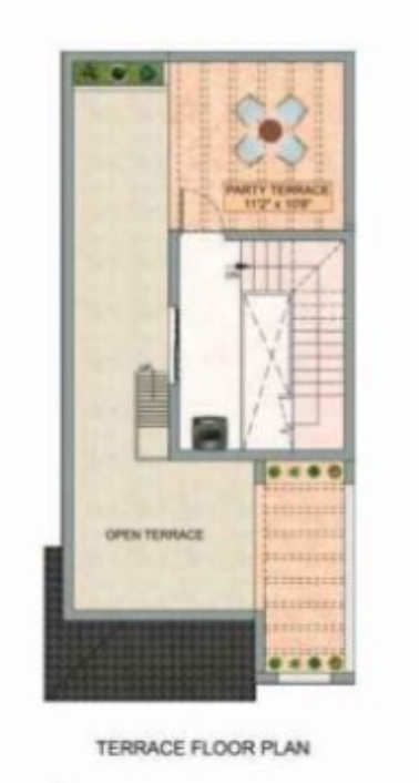  house of palisade Floor Plan Terrace Floor Plan
