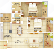  samrudhi-atlantis Floor Plan Floor Plan