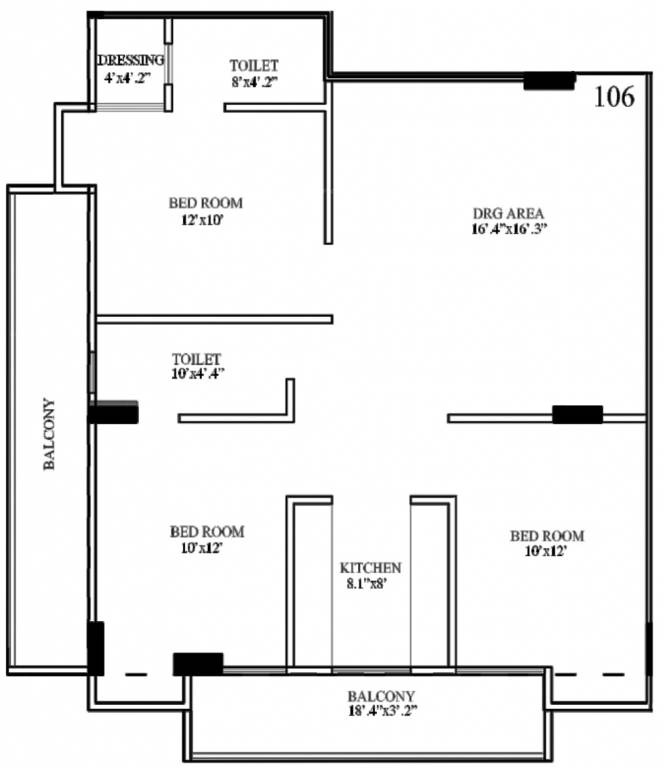  anandam heights iii Floor Plan Floor Plan