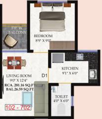  paarshvanath- Floor Plan Floor Plan