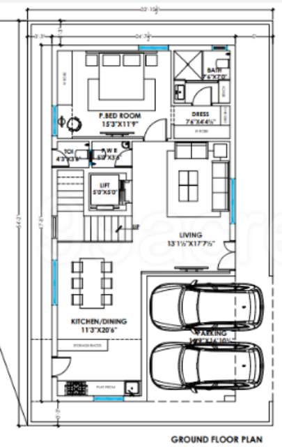  pranava sama lakshma reddy greenwich Floor Plan Ground Floor Plan