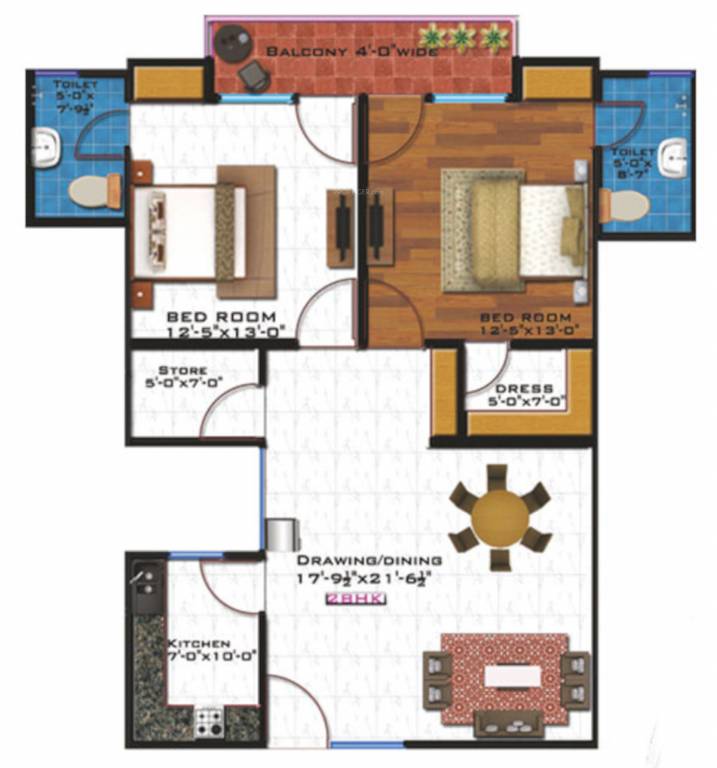  sai kohinoor Floor Plan Floor Plan