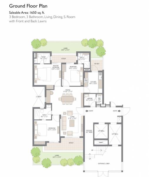  gurgaon-greens Floor Plan Floor Plan
