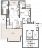 gurgaon-greens Floor Plan Upper Level Penthouse Plan