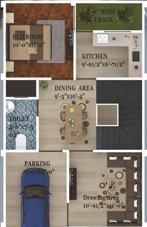  paradise Floor Plan Ground Floor Plan