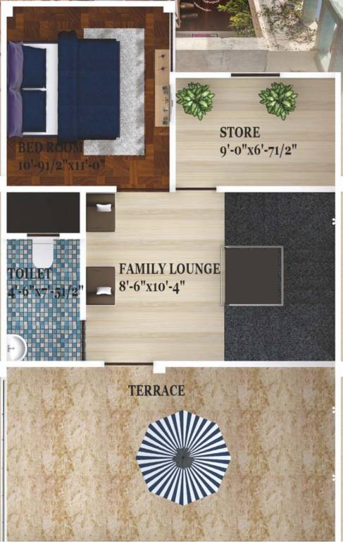  paradise Floor Plan Second Floor Plan