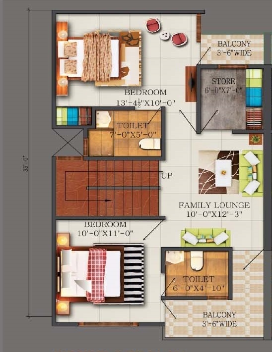 First Floor Plan green villa 2 Floor Plan First Floor Plan