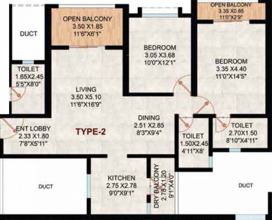 rachana bella casa royale tower o Floor Plan Floor Plan