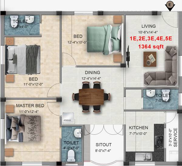  nidhulan-park-view-castle Floor Plan Floor Plan