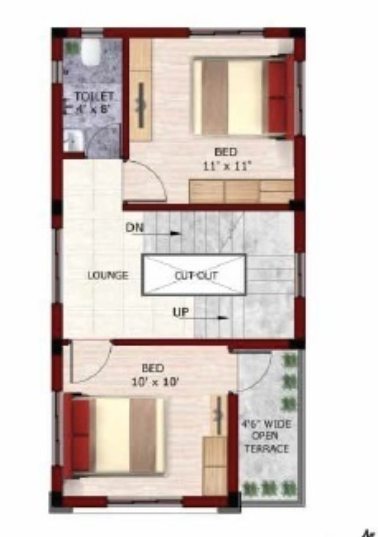  basundhara-park Floor Plan First Floor Plan