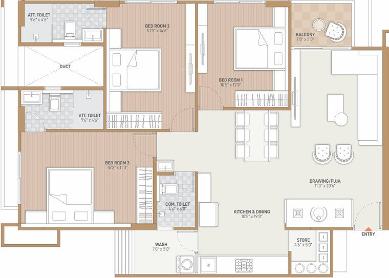  shiv vivanta Floor Plan Floor Plan