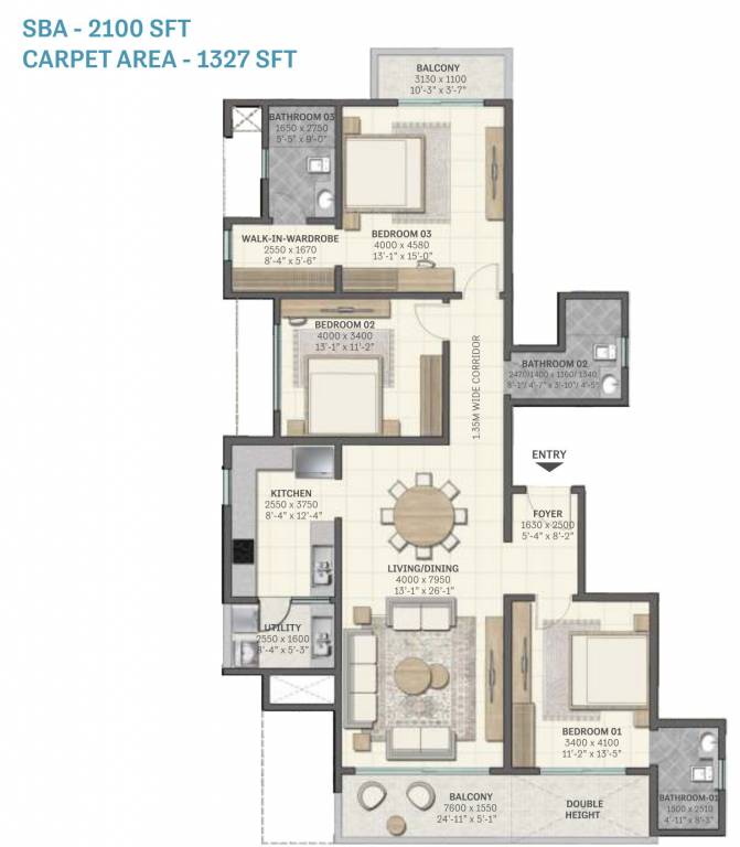  brooklyn towers town park Floor Plan Floor Plan