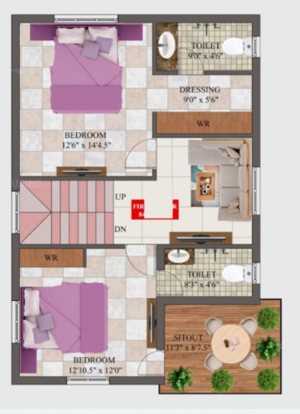  joel-avenue Floor Plan First Floor Plan