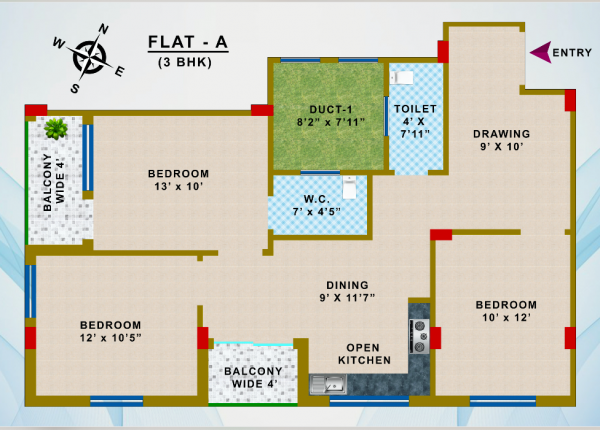 Floor Plan prithwiraj-residency-ph-ii Floor Plan Floor Plan