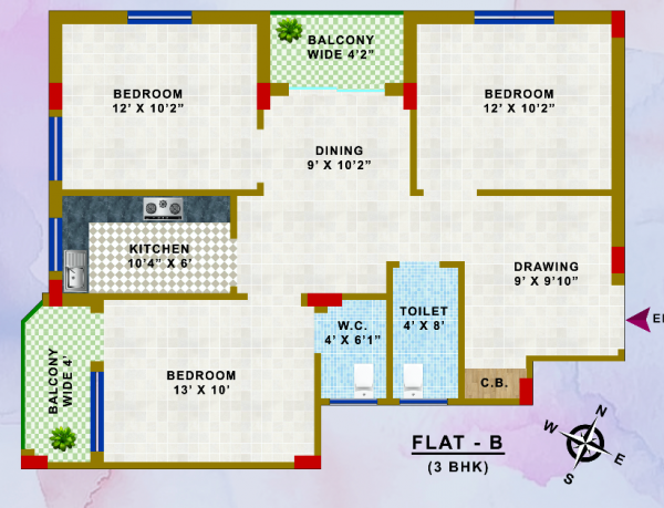 Floor Plan prithwiraj-residency-ph-ii Floor Plan Floor Plan