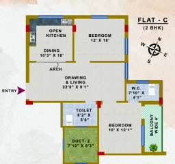  prithwiraj-residency-ph-ii Floor Plan Floor Plan