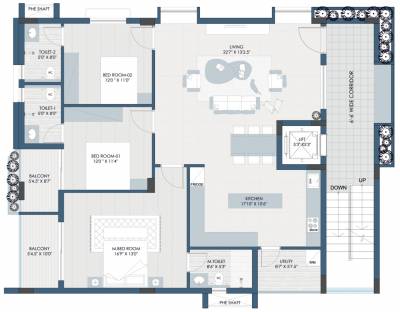  tamanna-paradise Floor Plan Floor Plan