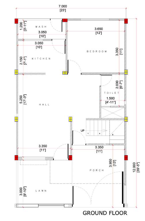  vayu royal enclave 1 Floor Plan Ground Floor Plan