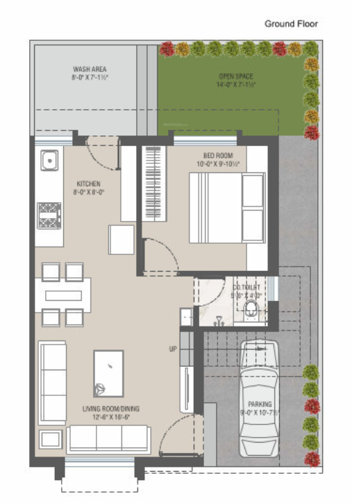 luxuria Floor Plan Ground Floor Plan