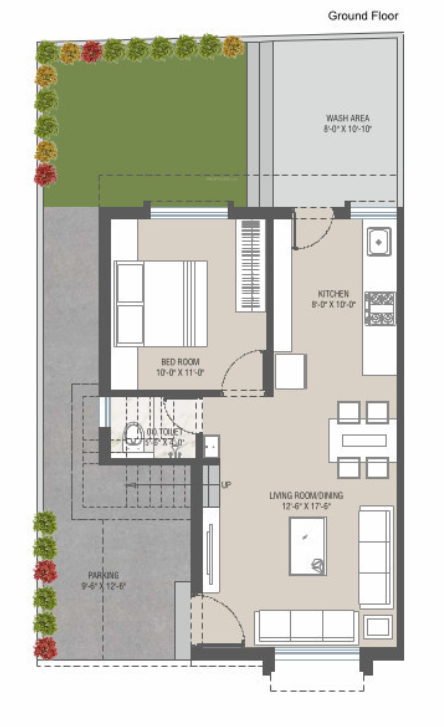 luxuria Floor Plan Ground Floor Plan