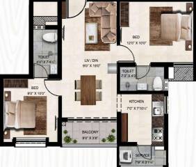  courtyard Floor Plan Floor Plan