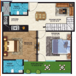  antalya-heights Floor Plan Lower Level Duplex Plan