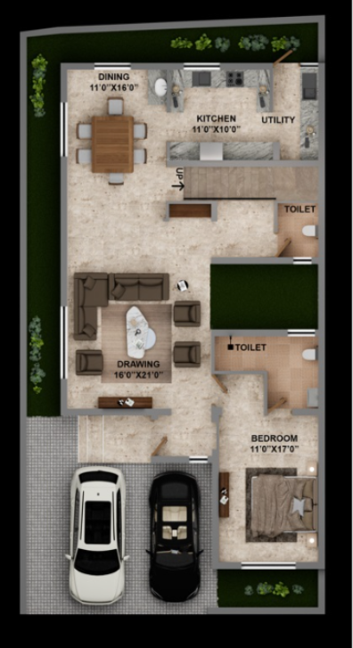 poorna Floor Plan Ground Floor Plan