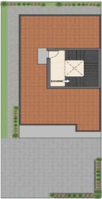 Terrace Floor Plan ocean petals palash villa Floor Plan Terrace Floor Plan