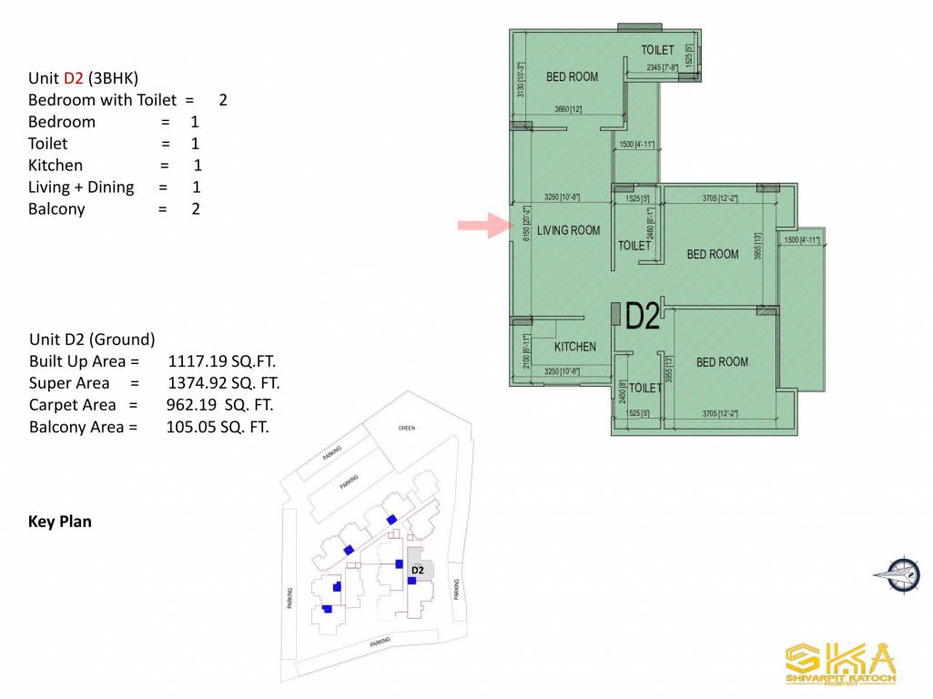  mahalakshmi apartments Floor Plan Floor Plan