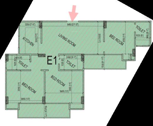  mahalakshmi apartments Floor Plan Floor Plan