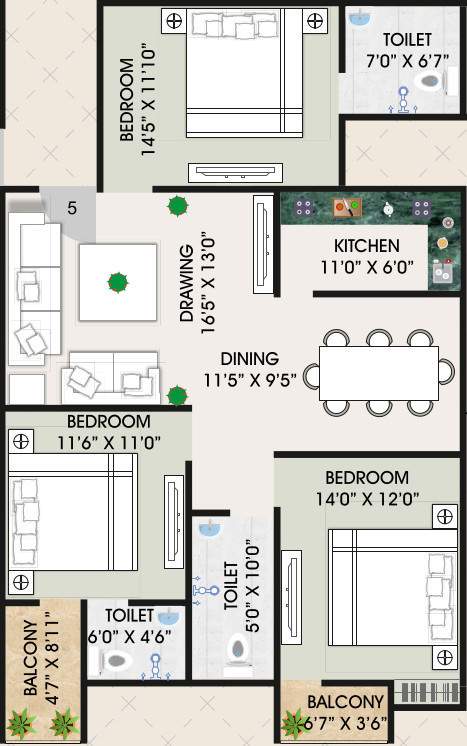  atrium Floor Plan Floor Plan