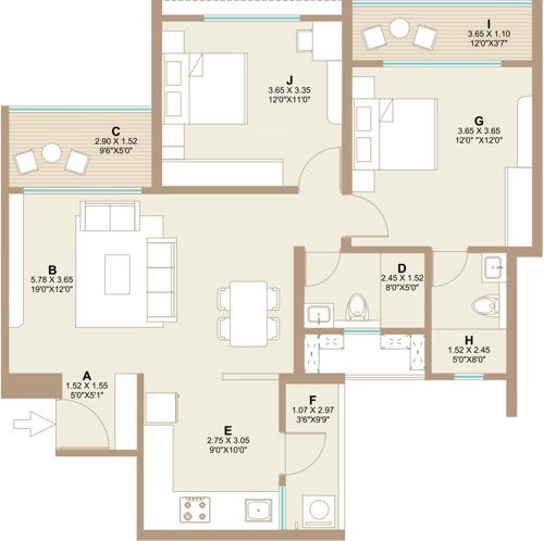  life-republic-sector-r14-14th-avenue-qrious-phase-i Floor Plan Floor Plan