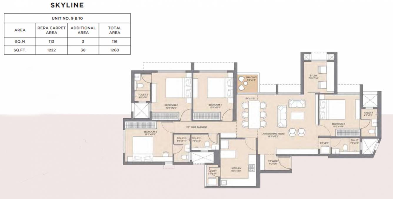 Floor Plan highscape city 1a Floor Plan Floor Plan