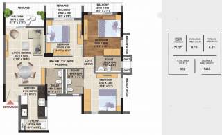 Floor Plan  elevate-at-godrej-se7en Floor Plan Floor Plan