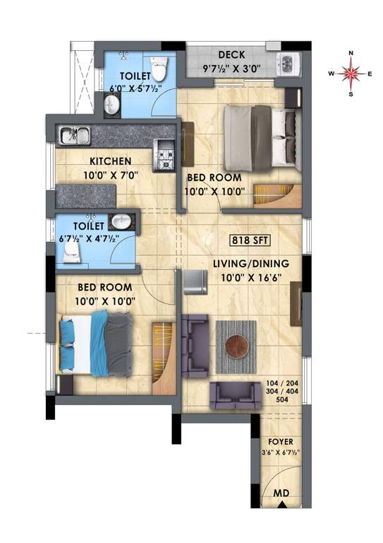  hayagriva apartments Floor Plan Floor Plan