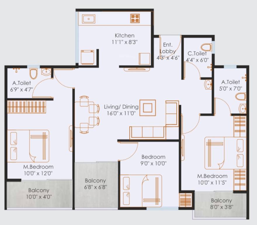  skydale Floor Plan Floor Plan