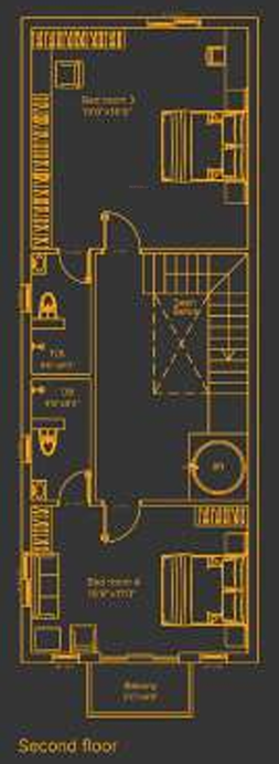  armonique Floor Plan Second Floor Plan