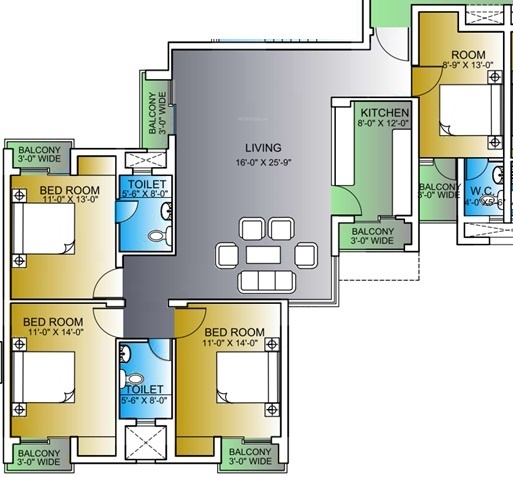  celebrity-medows-block-d Floor Plan Floor Plan
