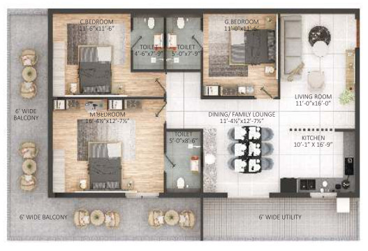  the bilwa Floor Plan Floor Plan