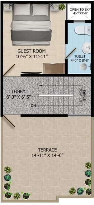 Second Floor Plan sunshine villa Floor Plan Second Floor Plan