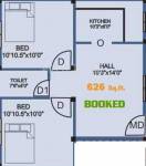 ARRR Karuneegar Street (2BHK+1T (626 sq ft) 626 sq ft) ARRR Karuneegar Street (2BHK+1T (626 sq ft) 626 sq ft)
