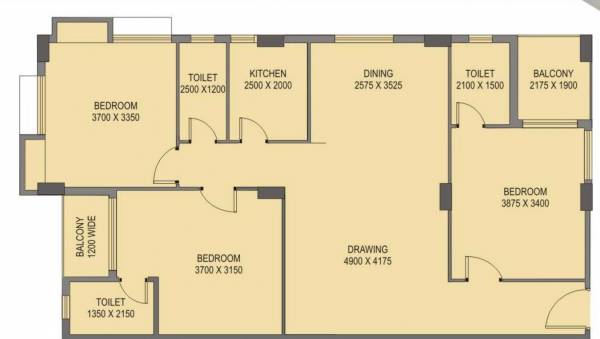  shyam-residency Floor Plan Floor Plan