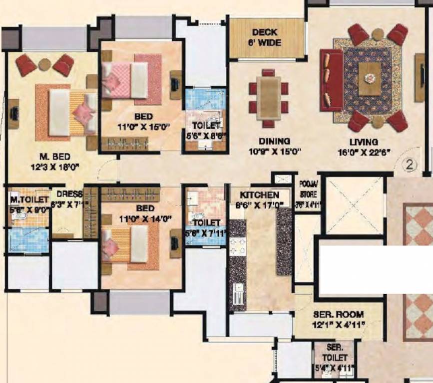 Floor Plan  house of hiranandani egattur Floor Plan Floor Plan