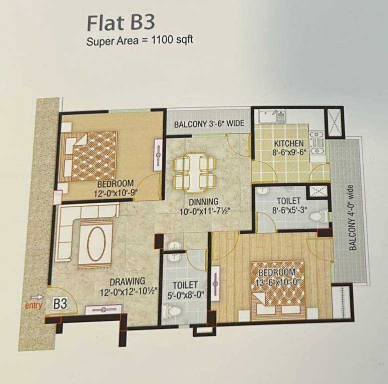  ganpati estate a b c Floor Plan Floor Plan