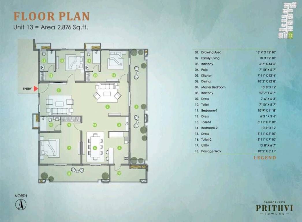 Floor Plan prithvi towers Floor Plan Floor Plan