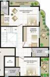 Upper Level Penthouse Plan  devanya-ix Floor Plan Upper Level Penthouse Plan