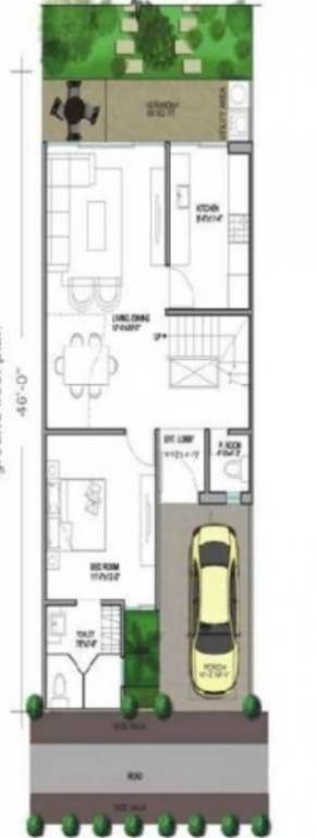 golfforeste premium apartments Floor Plan Lower Level Duplex Plan