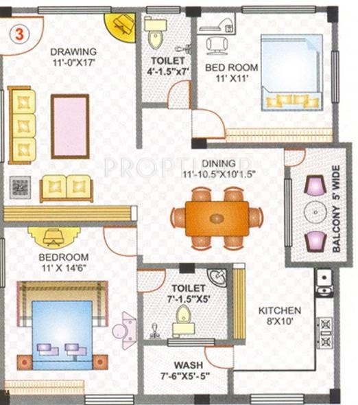 Lakshmi Majestic Plaza (2BHK+2T (1,141 sq ft) 1141 sq ft) Lakshmi Majestic Plaza (2BHK+2T (1,141 sq ft) 1141 sq ft)