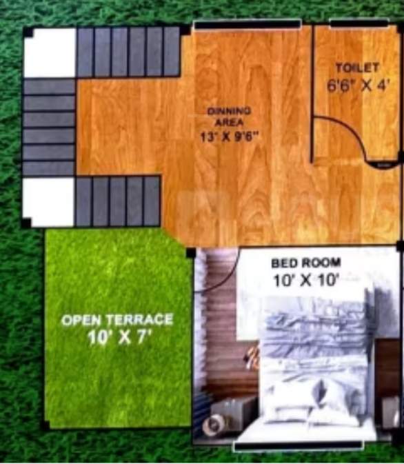  new royal enclave Floor Plan Ground Floor Plan